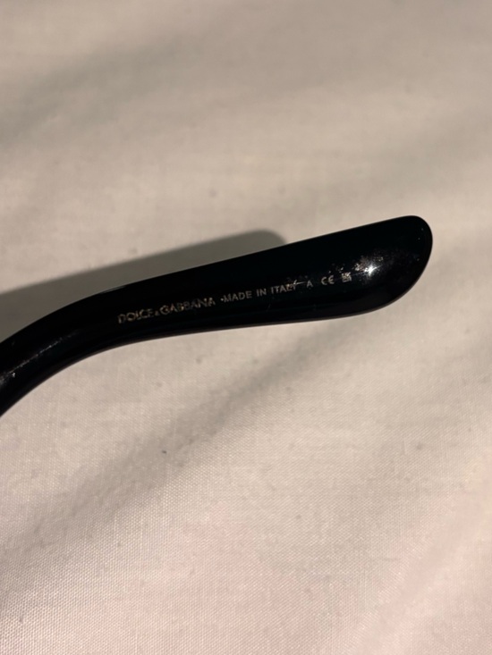 Dolce & Gabbana Black Sunglasses with Gold DG Women’s DG4438 55MM - Picture 9 of 10